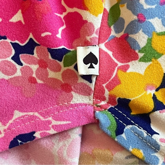 Kate Spade New York Medium 2 Piece Floral Pyjama Short Set Vacation Summer - Picture 7 of 13